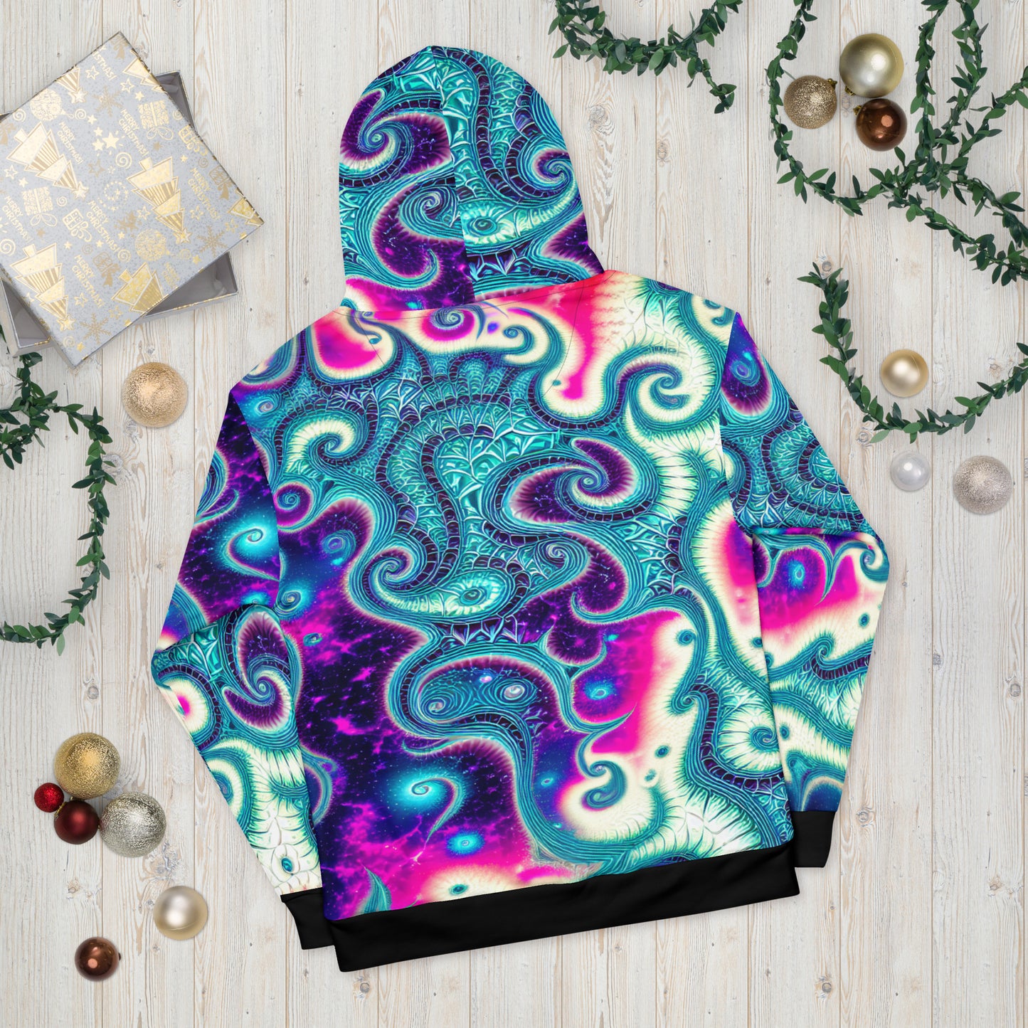 Cosmic Swirls Unisex Hoodie