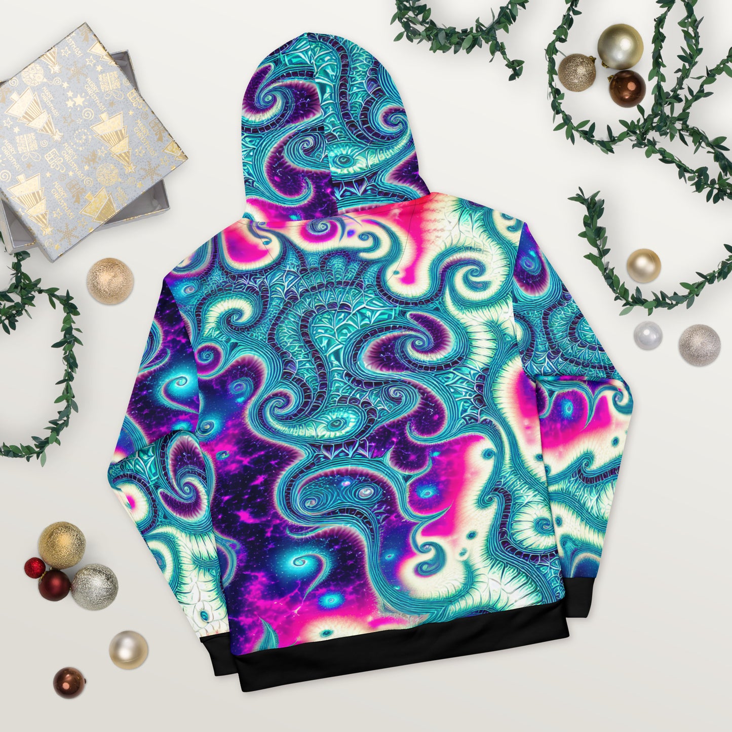 Cosmic Swirls Unisex Hoodie
