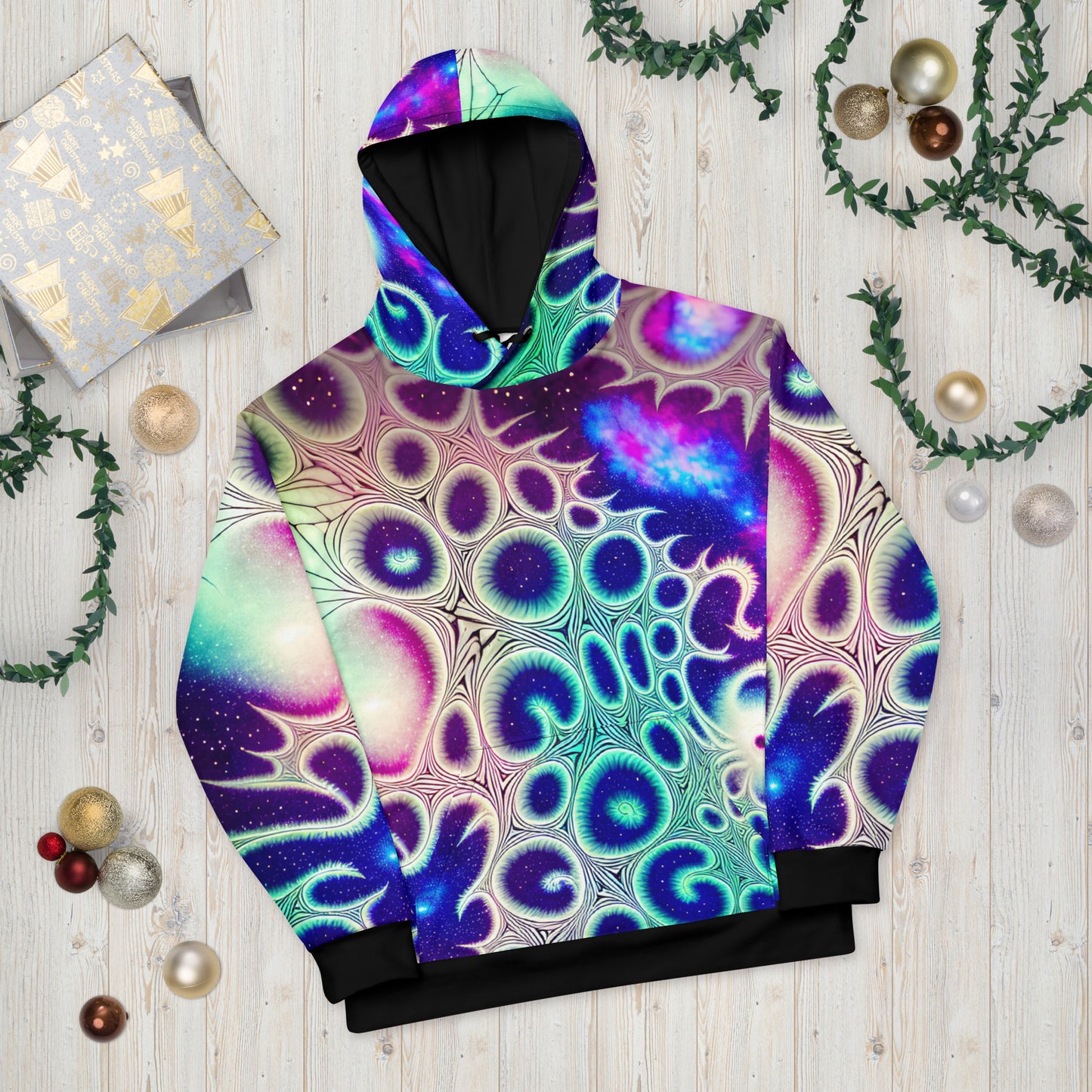 Intergalactic Bubbles Unisex Hoodie